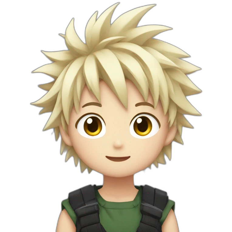 Bakugo Katsuki, girl version emoji