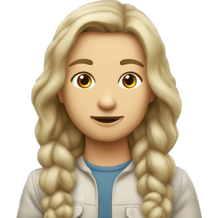 Серая кошечка в очках радостаная emoji