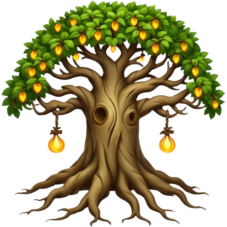 Spiritual tree emoji