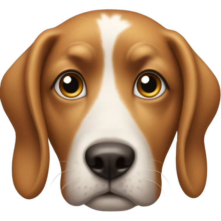 Dog with one eye  emoji