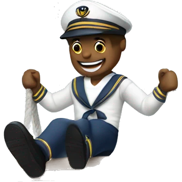 sailor swinging on a swing emoji