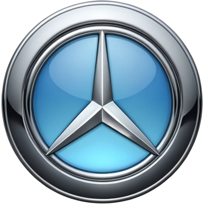 Mercedes logo emoji