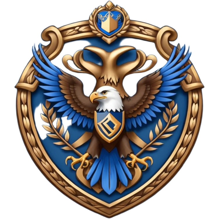 Hogwarts Ravenclaw crest Eagle emoji
