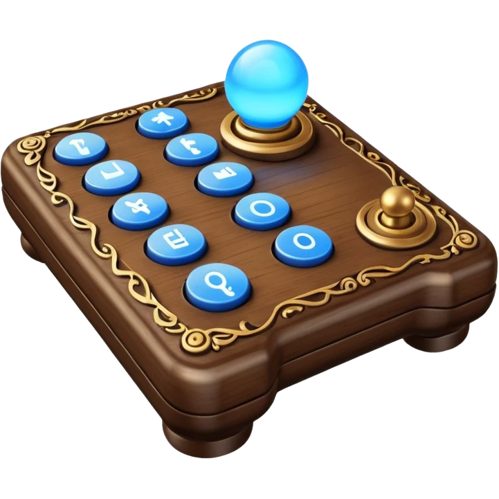Wizard's remote control emoji