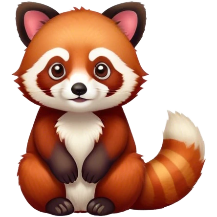 Red panda  emoji