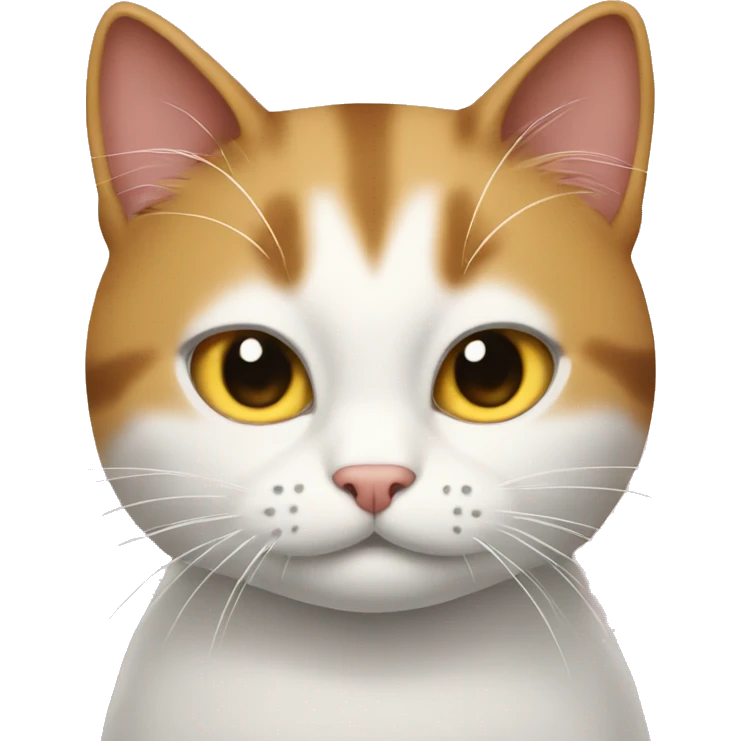 cat facing each other emoji