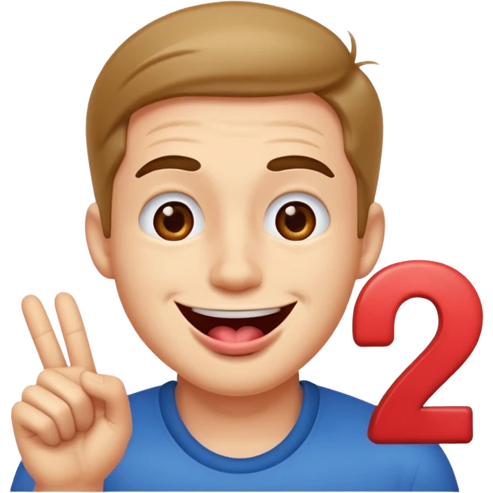 Peux tu faire mixe le mixe des ces emojis 6️⃣🤷‍♂️7️⃣😜 emoji