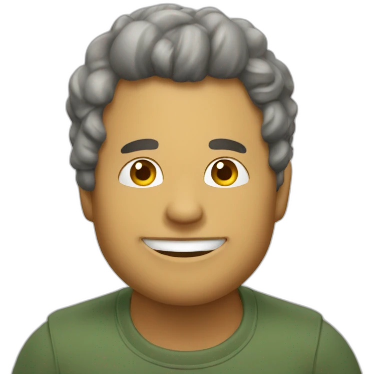 Frijol sonriente emoji