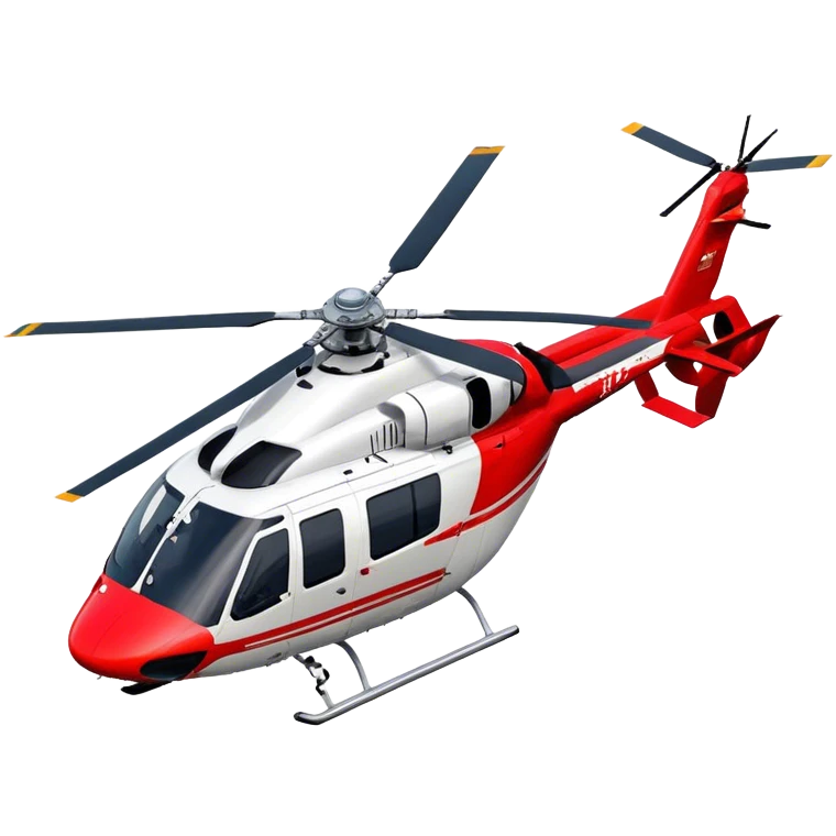 Rescue Helicopter - Airbus H145 (Model Year: 2021) (Iconic colour: Red with white) emoji
