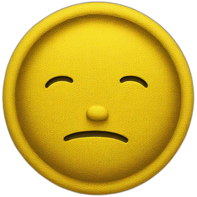 round yellow emoji
