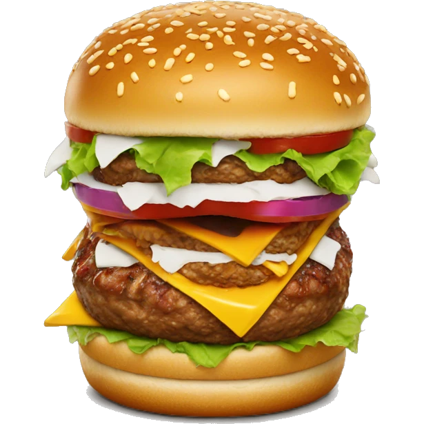 burger with kfc emoji