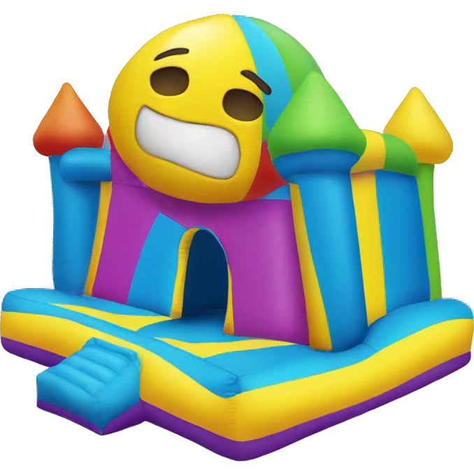 Bouncy house emoji