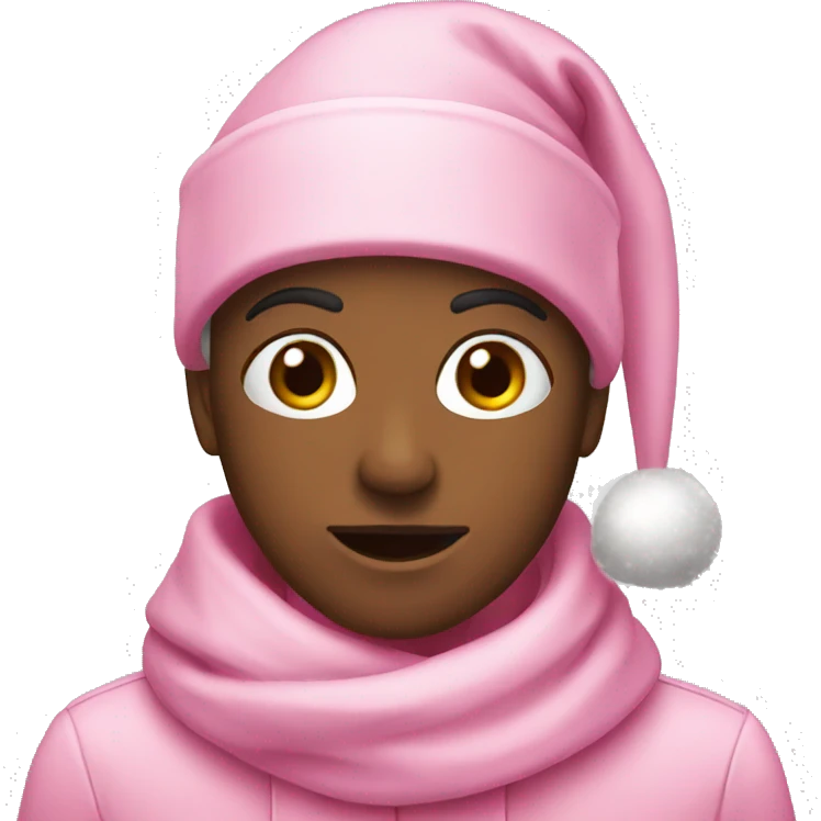 Pink Christmas  emoji