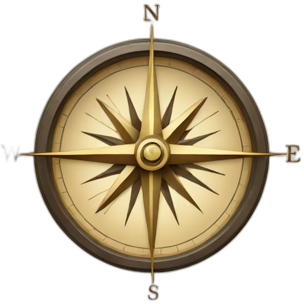 compass and square emoji