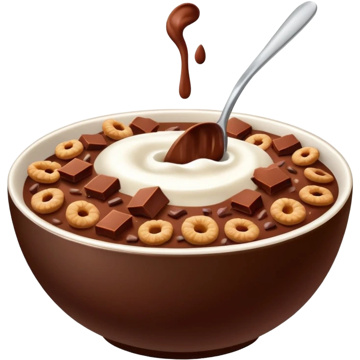 Cereal Chocolate Flavour emoji