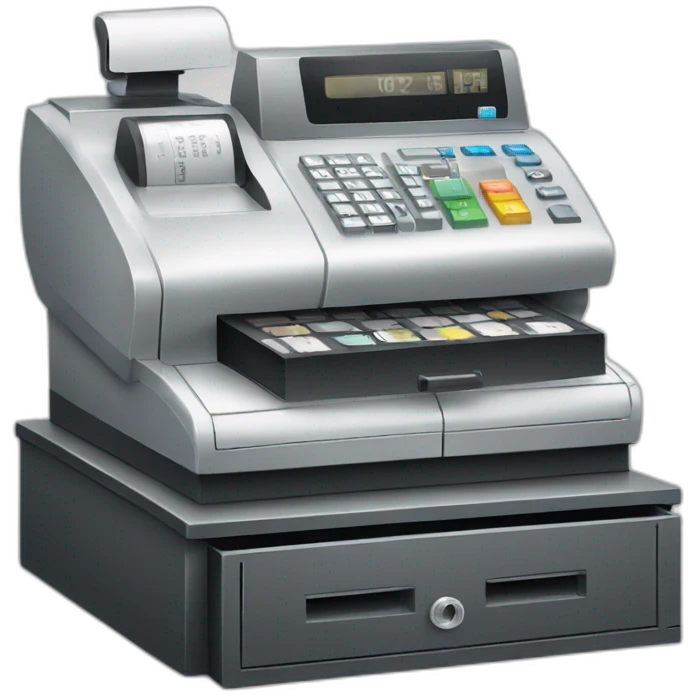 Cash register emoji