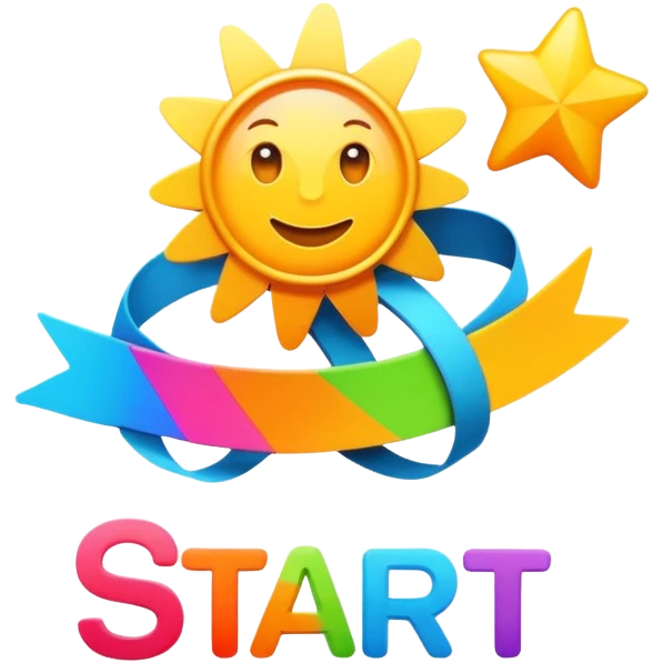 banner at race with start written on it emoji