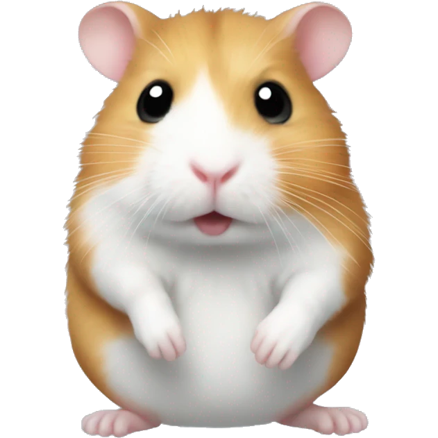 Hamster wearing socks emoji