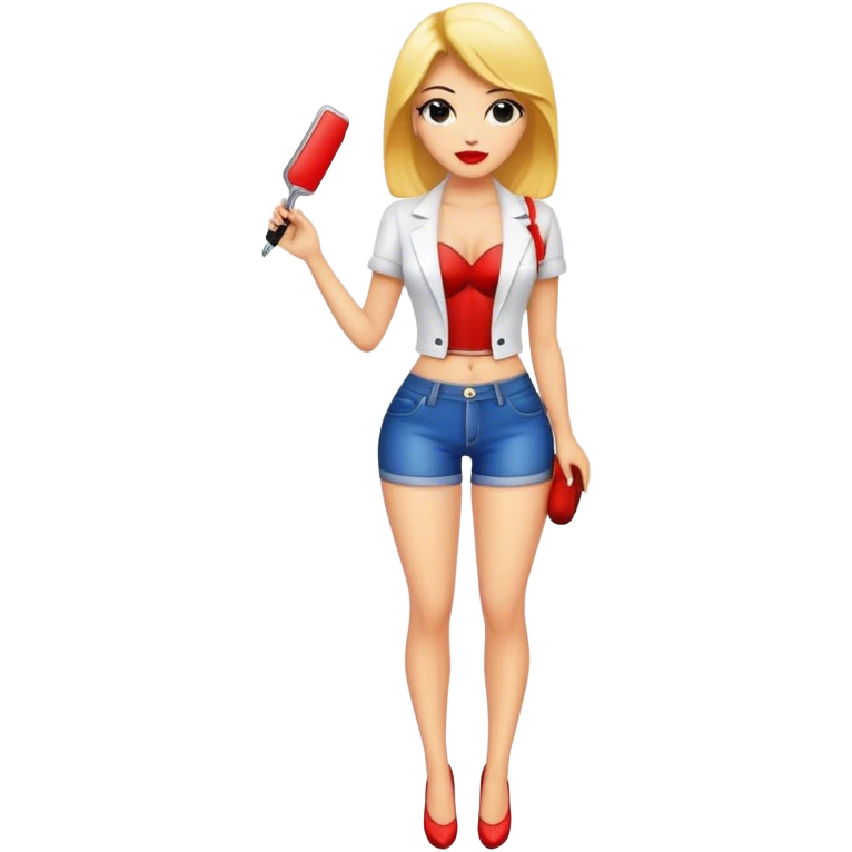 Sexy stylist emoji
