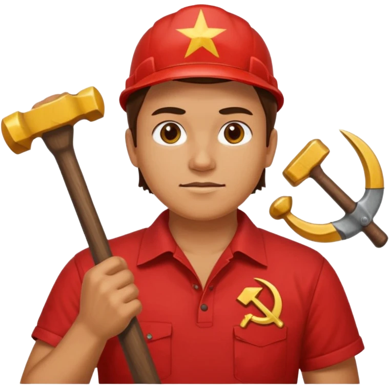 Make a communist emoji
