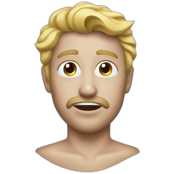 Tu es bizarre emoji