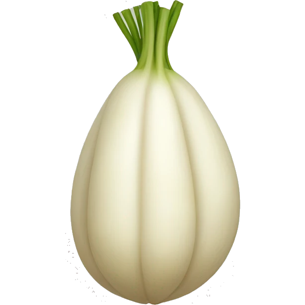 jicama emoji