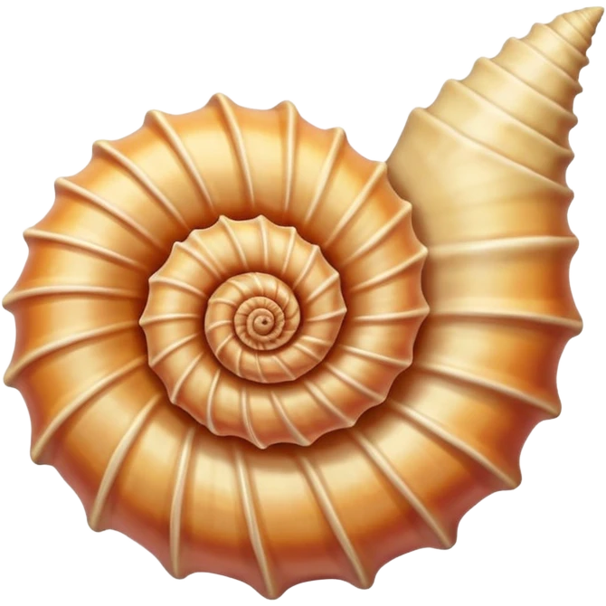 Concha de mar emoji