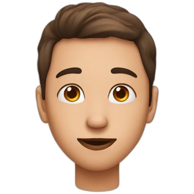 heart shaped nose emoji
