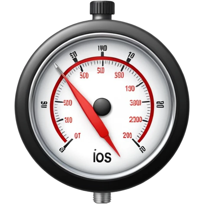 frustrated pressure gauge emoji