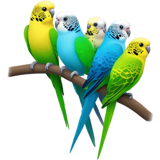 Budgies  emoji
