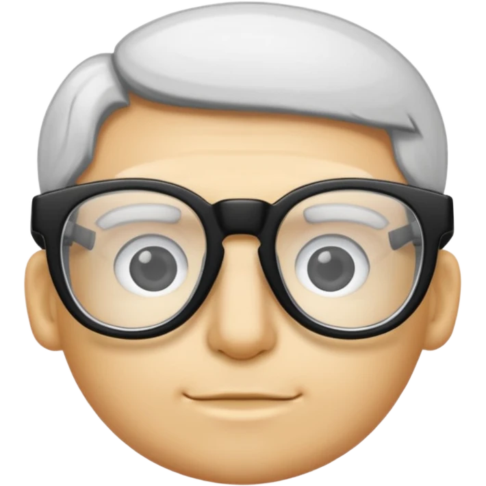 a pair of glasses emoji