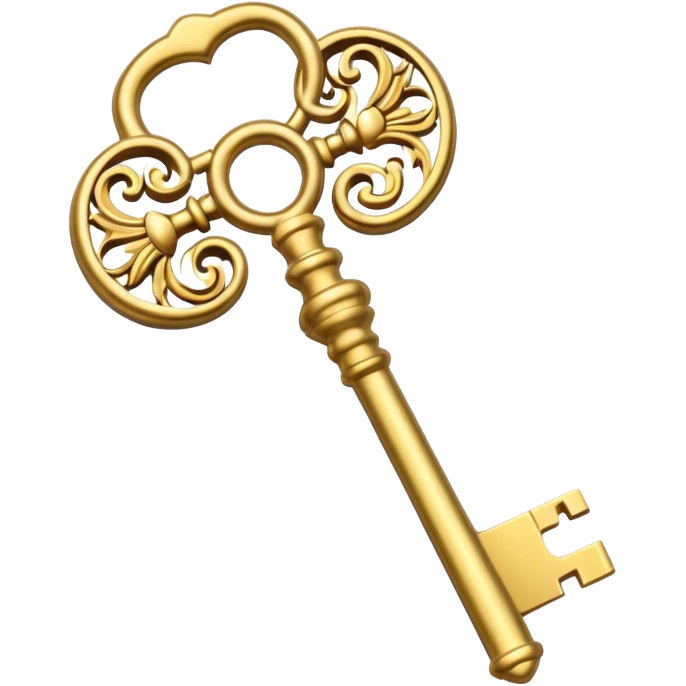 Золотой ключ emoji
