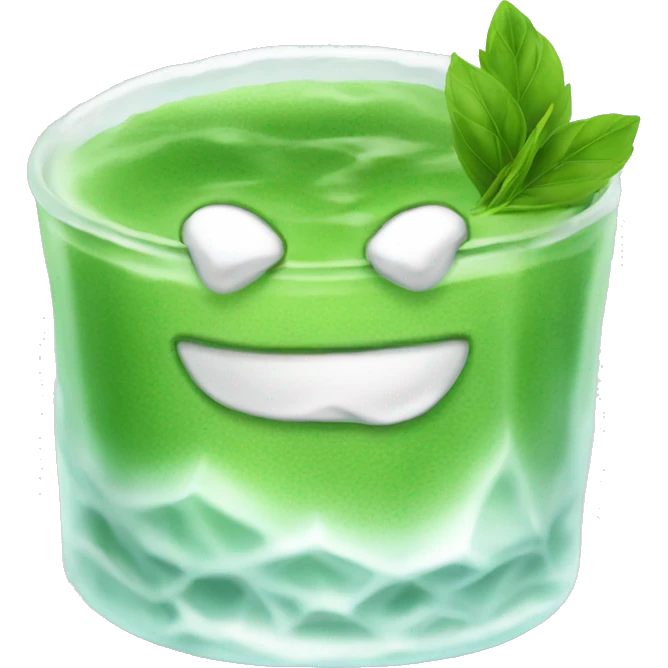 Iced Matcha emoji