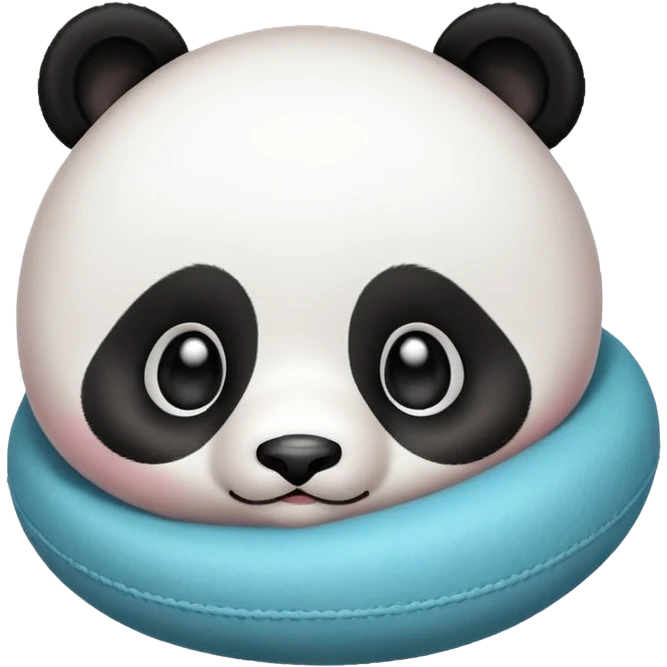 baby panda rolling  emoji