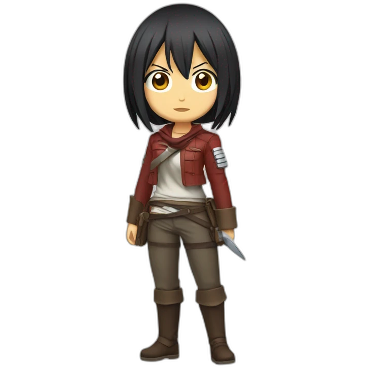 Mikasa Ackerman emoji