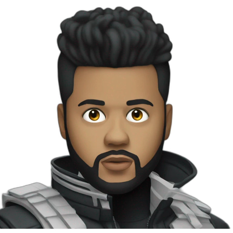 The Weeknd starboy emoji