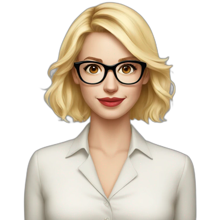 january-jones-with-glasses emoji