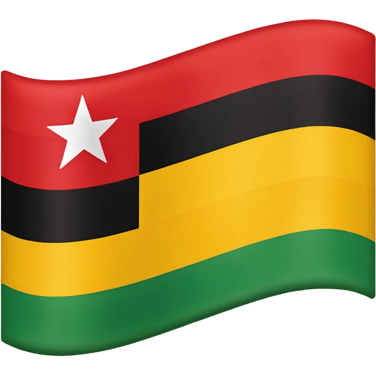 Pan African flag emoji