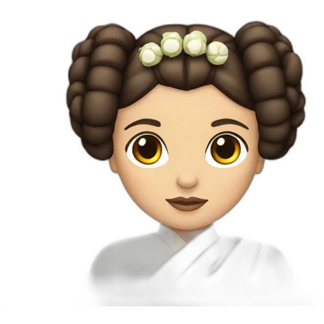  Princess Leia emoji