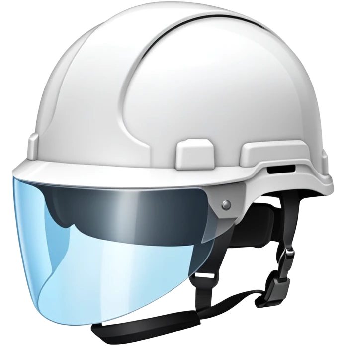 Casco blanco emoji