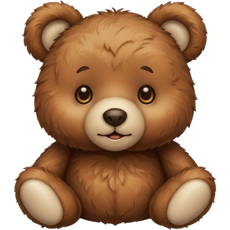 Genius teddy bear emoji