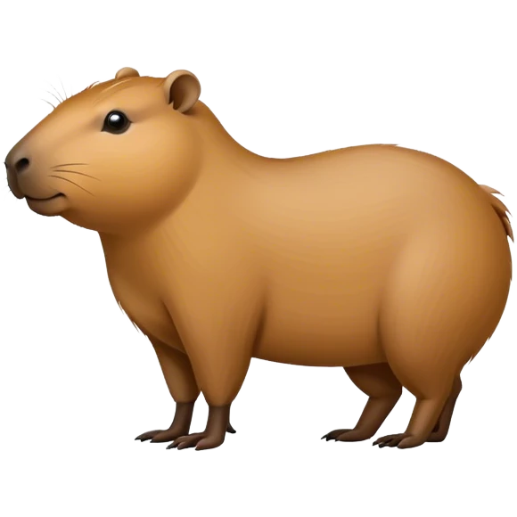 Capybara emoji