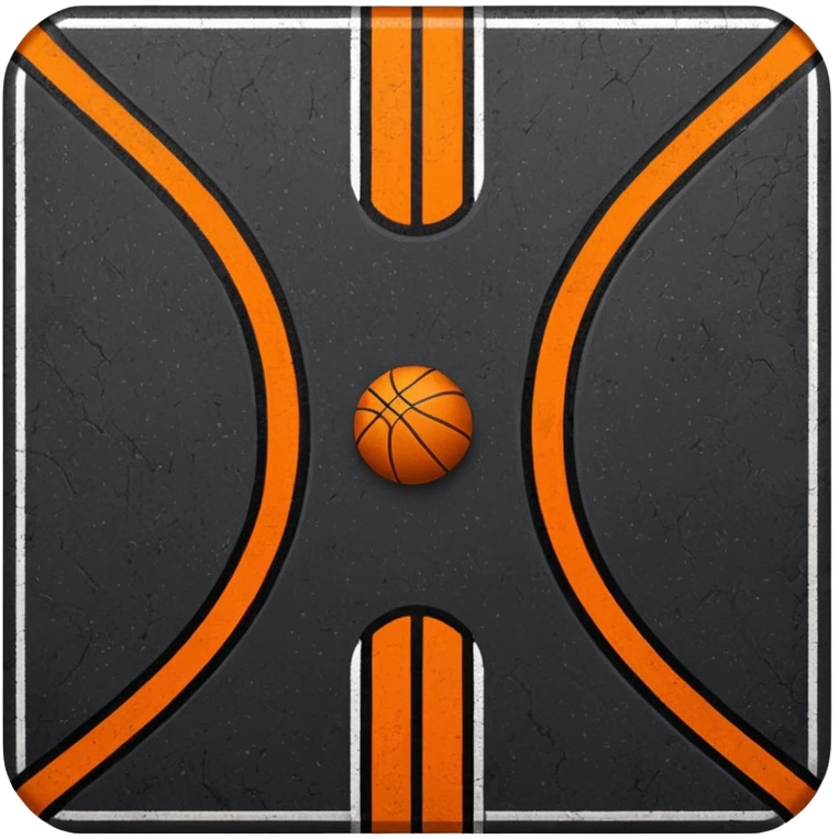 Basketball ground emoji