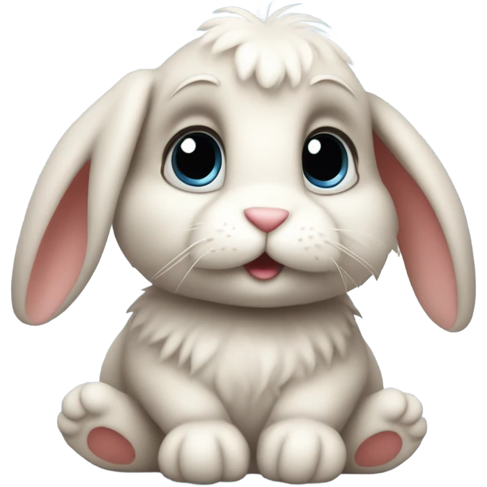 Bunny that’s in love  emoji