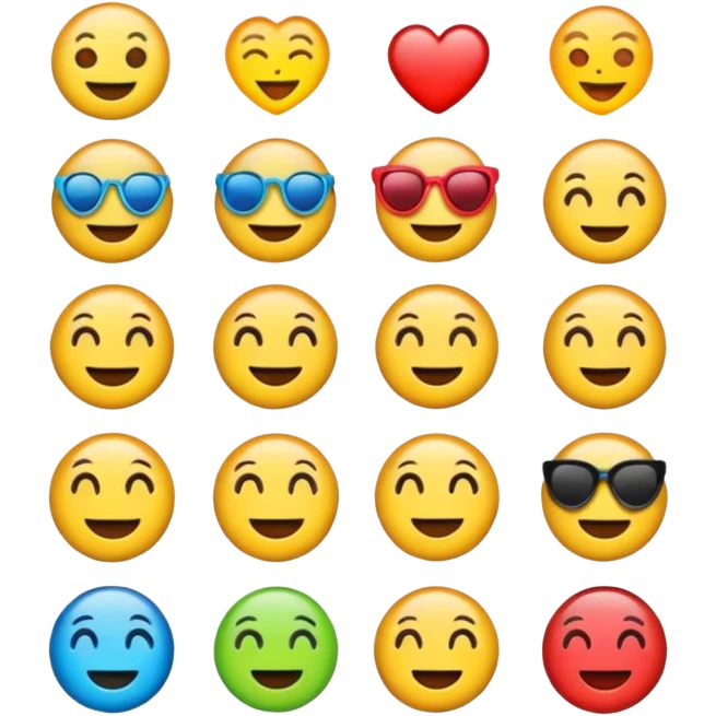 Emojis sticker download emoji