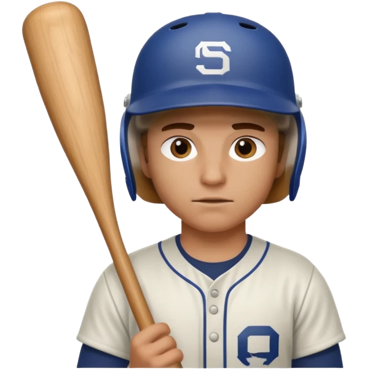 baseball player batting emoji
