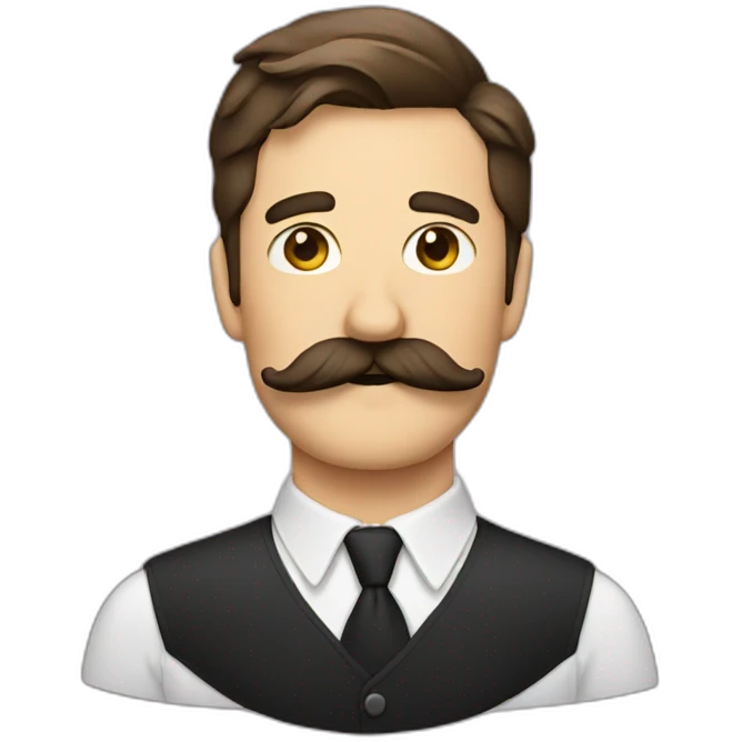 Mustache emoji