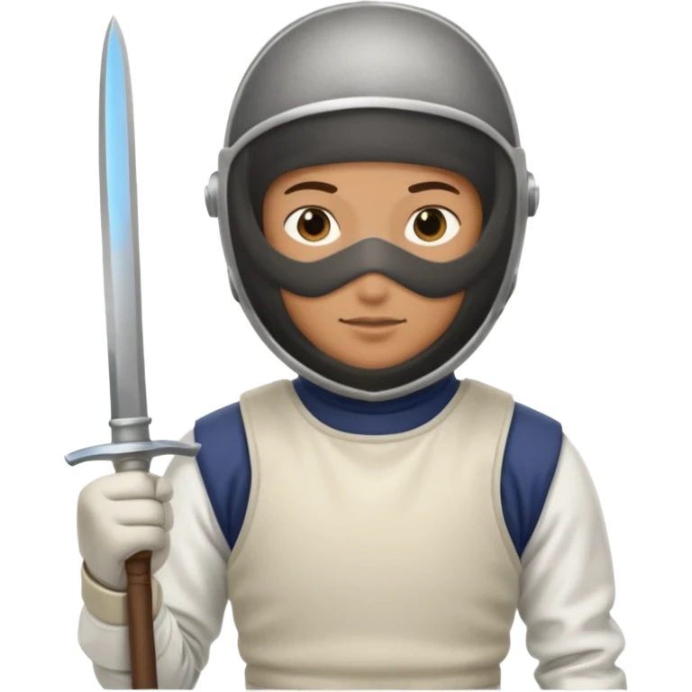 The fencer emoji