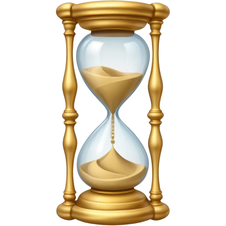 fancy ornate disney french hourglass emoji