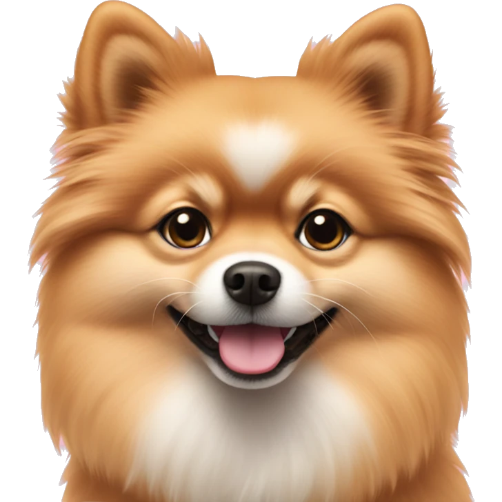 pink pomeranian emoji